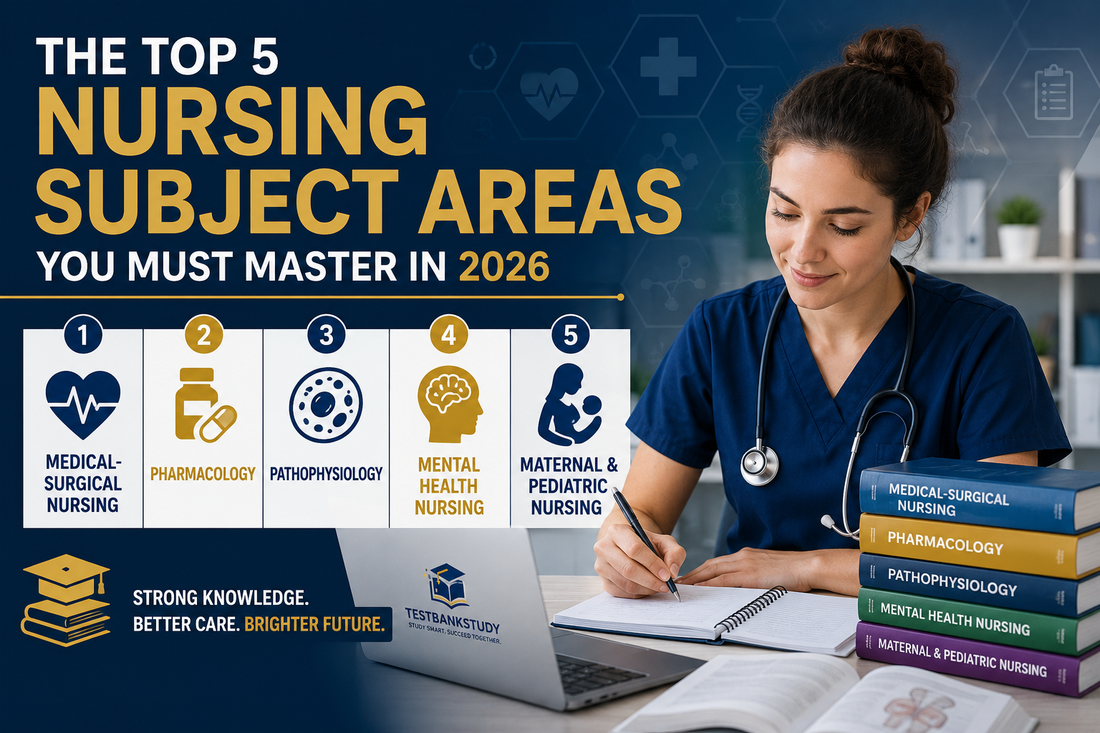 The Top 5 Nursing Subject Areas You Must Master in 2026